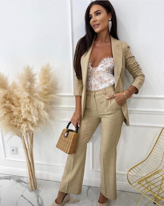 Completo Giacca e pantalone in lino